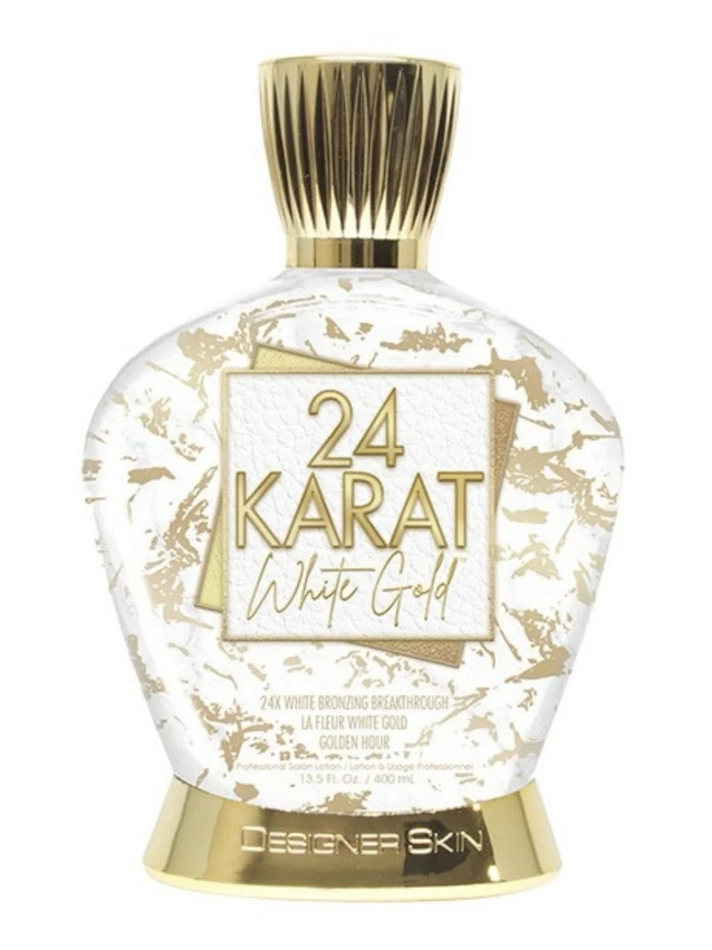 Designer Skin 24 Karat White Gold Bronzing Tanning Lotion 13.5 fl oz Full Body